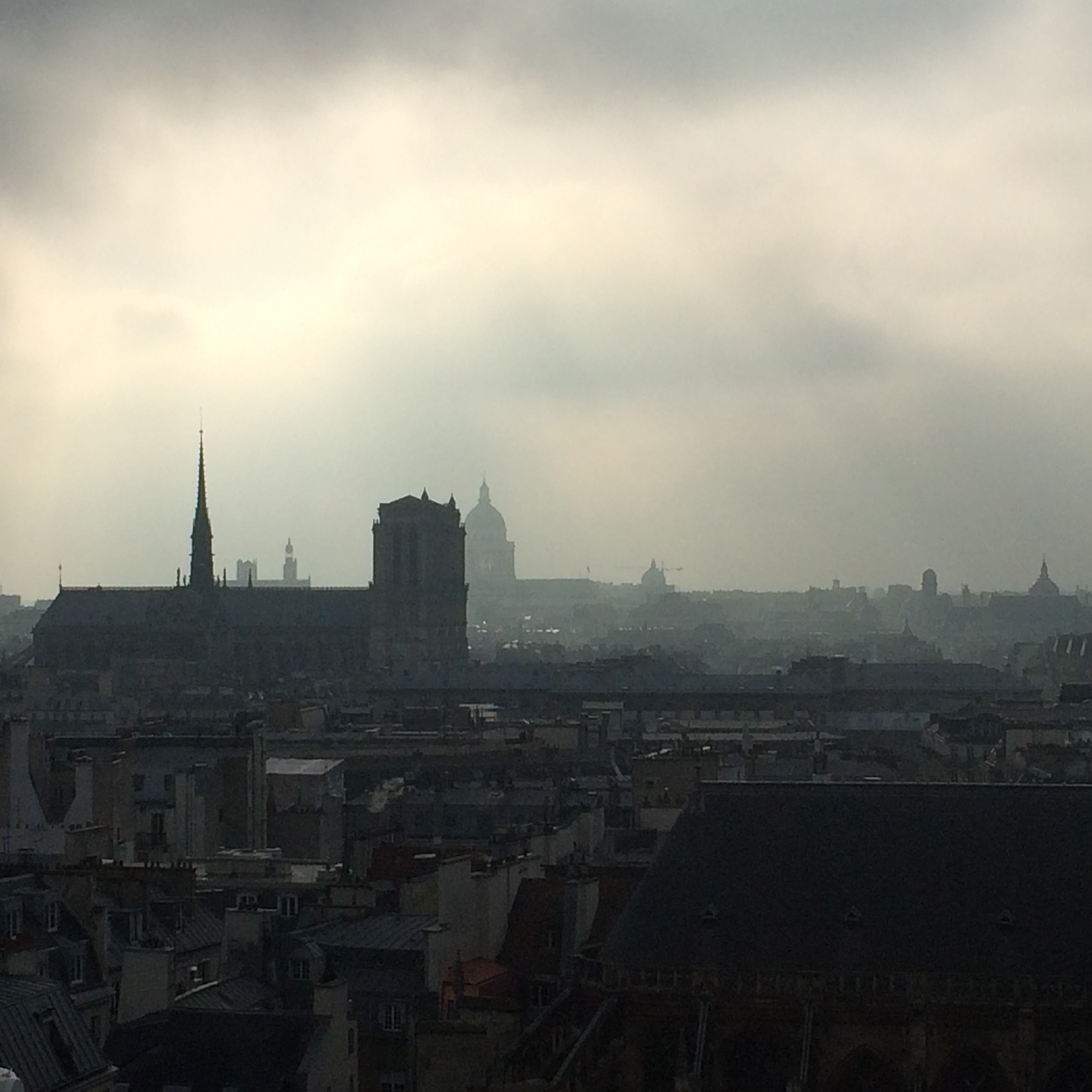 Ligne de ciel couvert