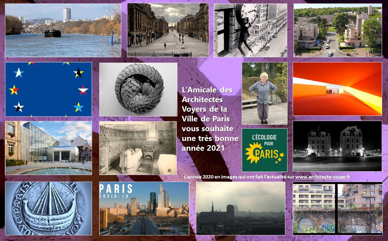 Voeux 2021 de l'amicale des architectes-voyers de Paris