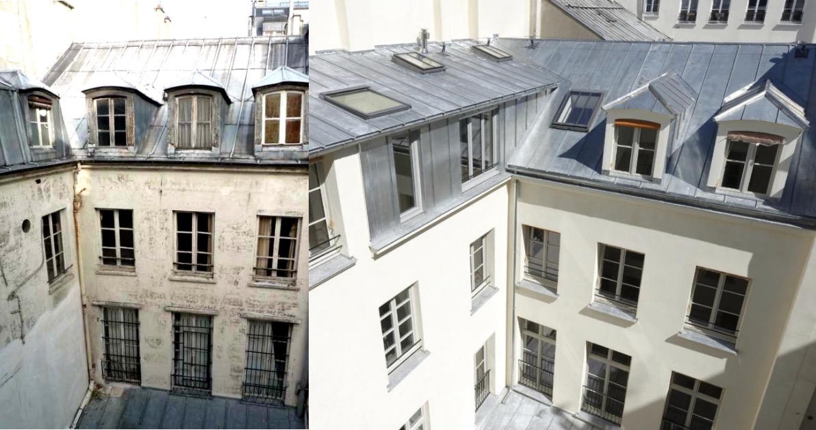 réhabilitation du 26 rue de l'Echiquier à Paris